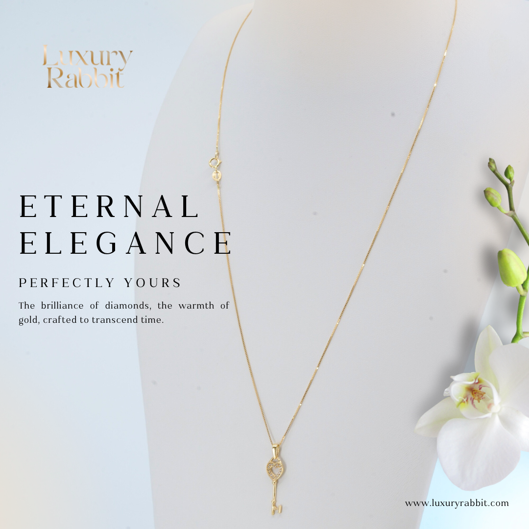 18k Venetian Box Necklace