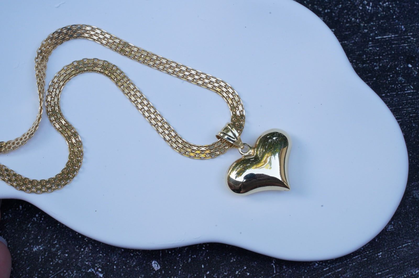 14k Heart Pendant
