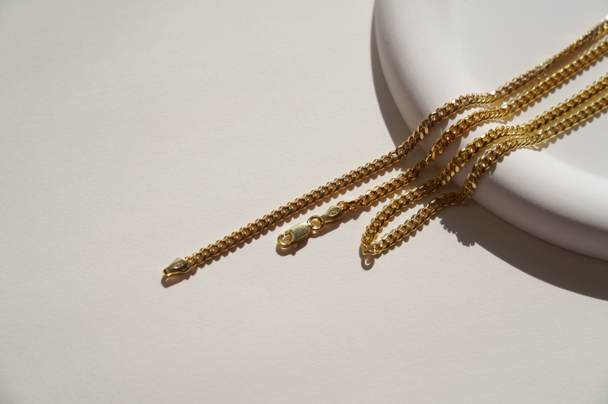 18k Solid Cuban Link 30 gr