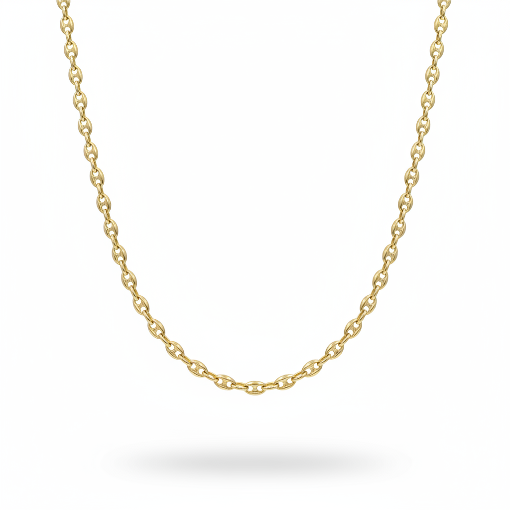 GG chain 18k 4mm 60cm