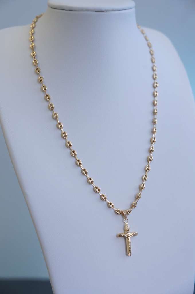 18k gg men chain 60 cm 4 mm