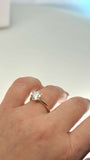 14k Classic promise Ring Diamond