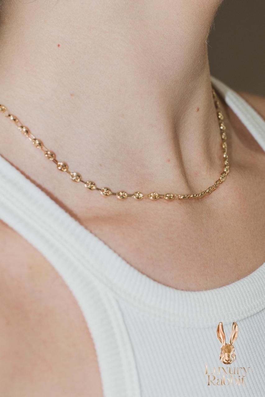 18k GG men chain 60 cm 4 mm