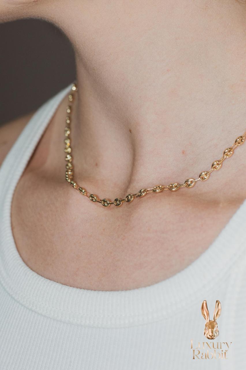 18k gg men chain 60 cm 4 mm