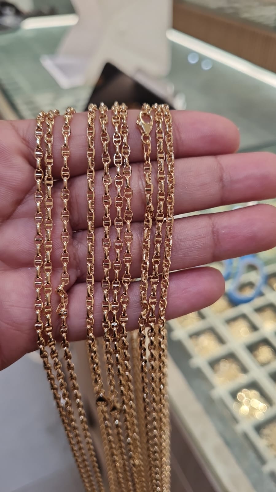 18k Sailor Chain 24"