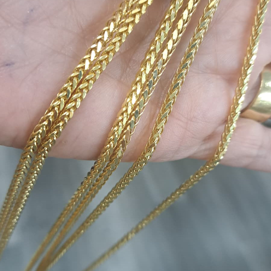 14k franco chain 22'