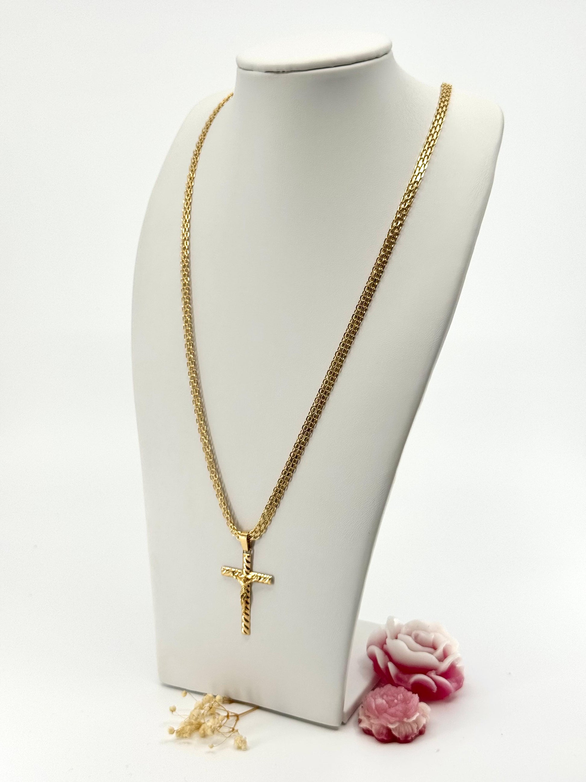 18k bismark chain 60 cm 5 mm