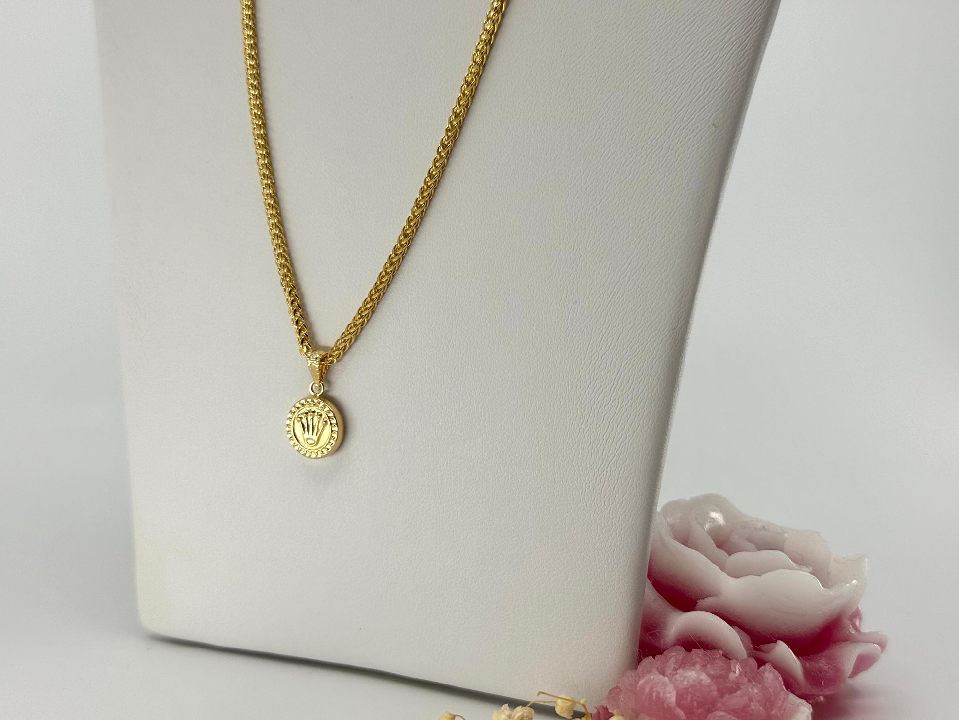 18k Franco chain 60 cm 2 mm