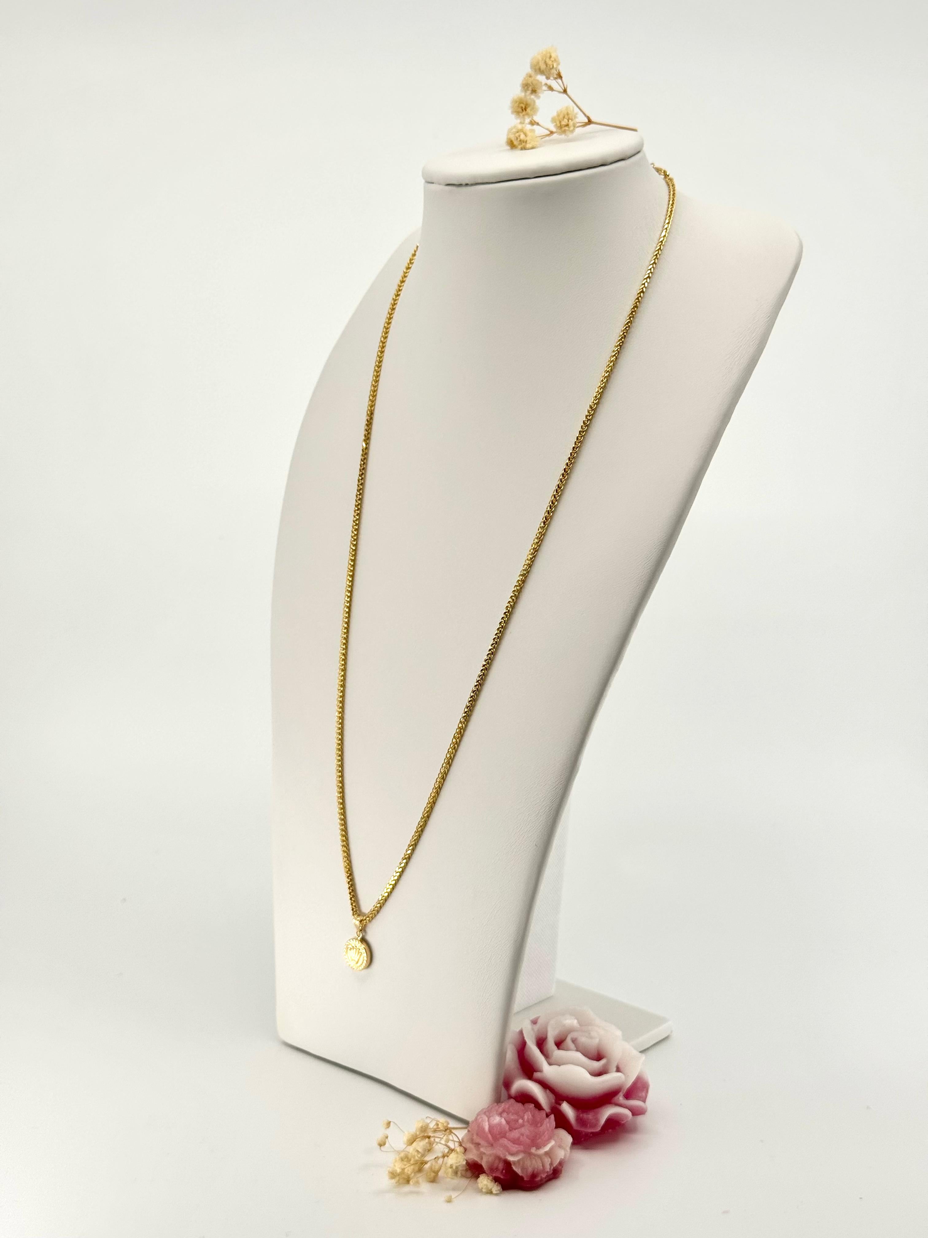 18k Franco chain 60 cm 2 mm