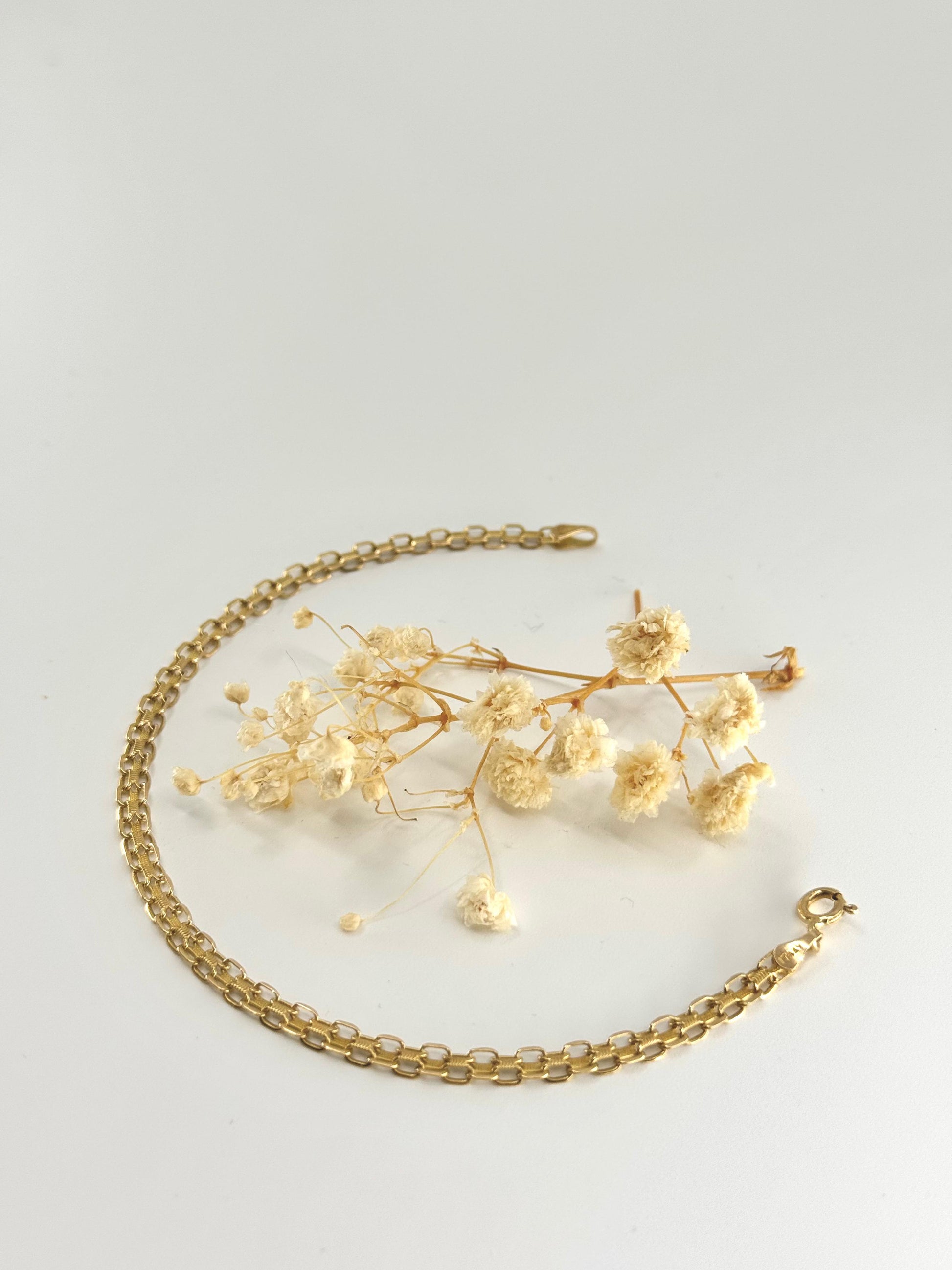 18k bismark bracelet 18 cm 4 mm