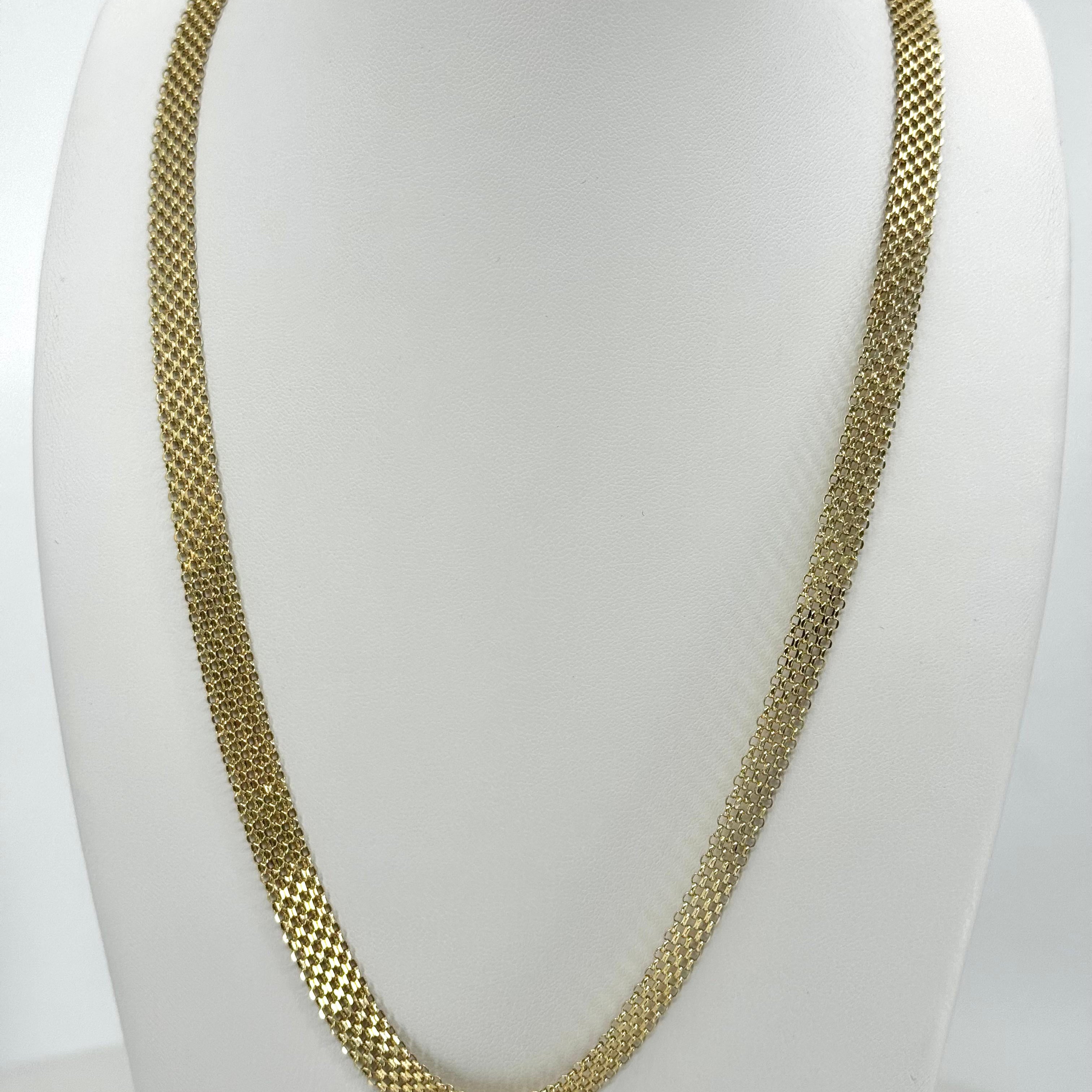 18K Bismark Chain 60cm 8,2mm