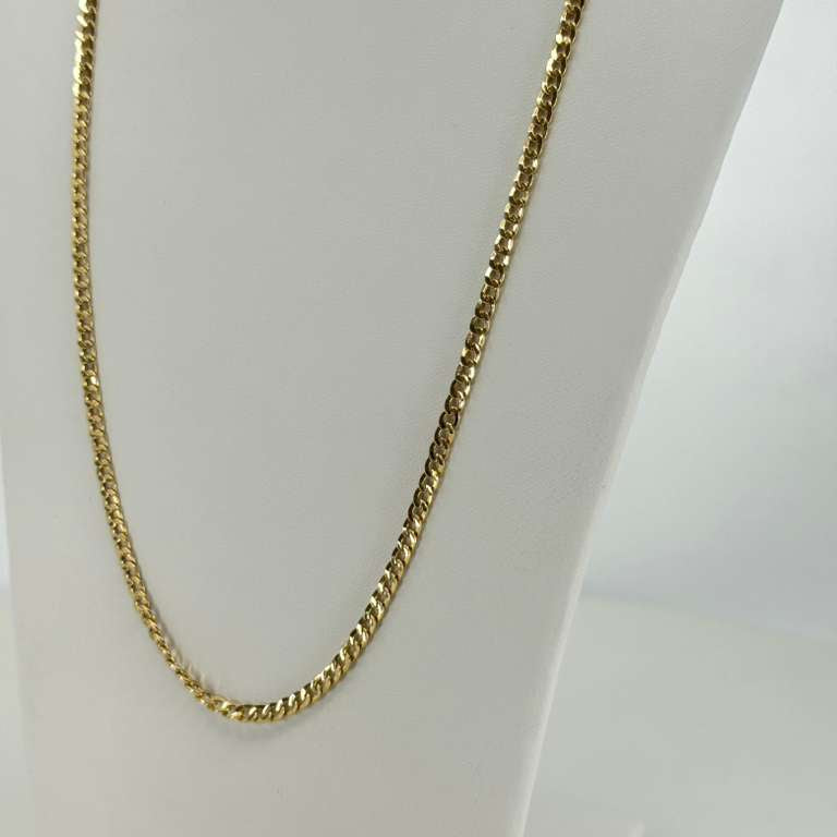 18K Cuban Chain 60cm 3,5mm