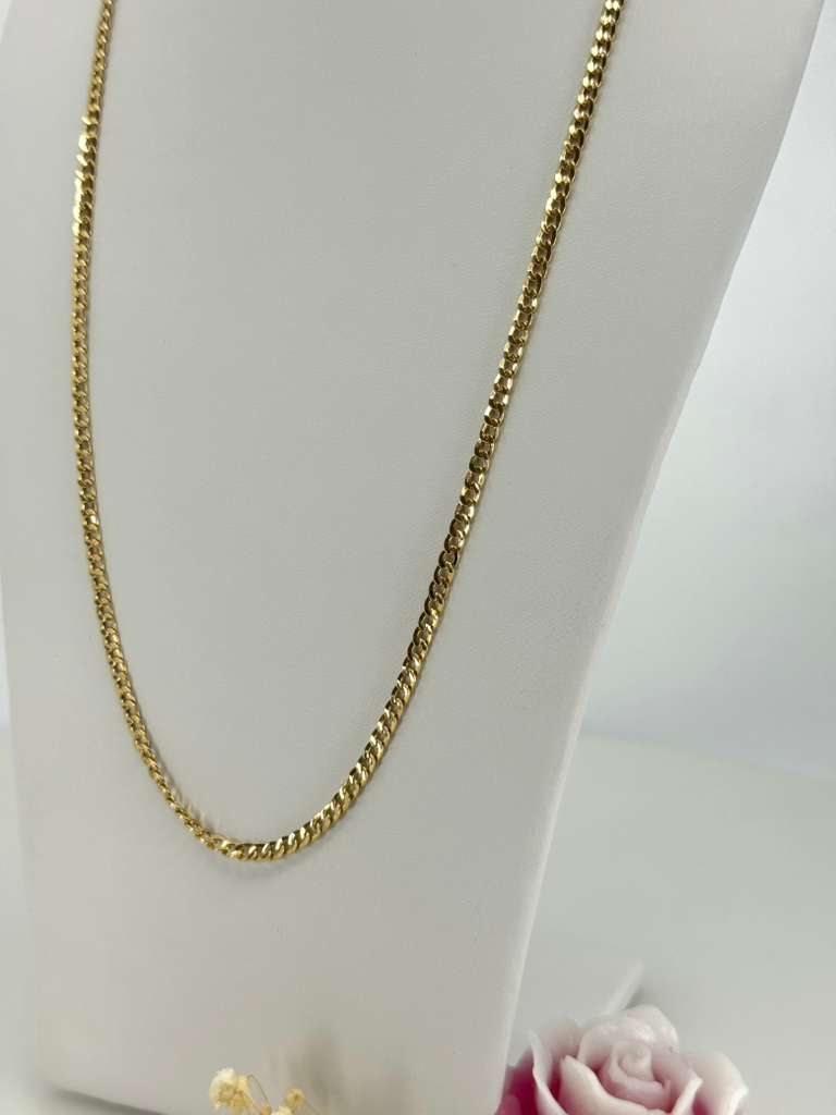 18K Cuban Chain 60cm 3,5mm
