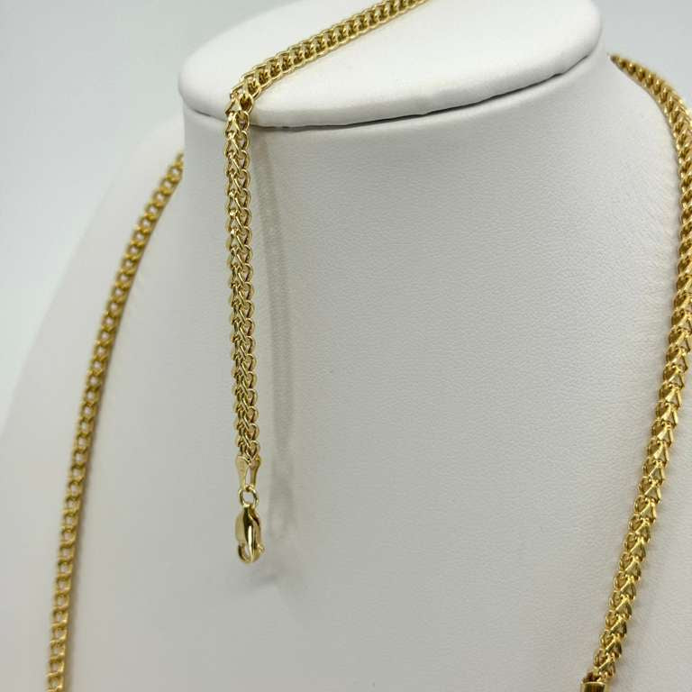 14K Franco Bracelet 20cm 4mm