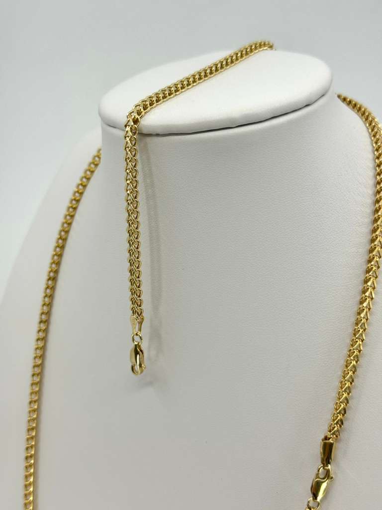 14K Franco Bracelet 20cm 4mm