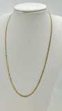 18K Cuban Chain 50cm 2,2mm
