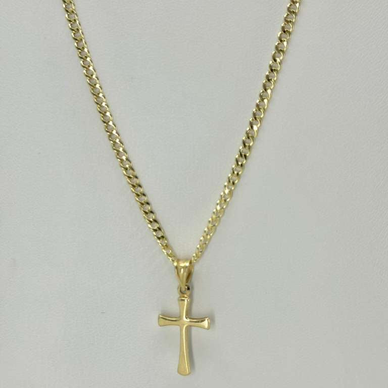 14K Pendant cross