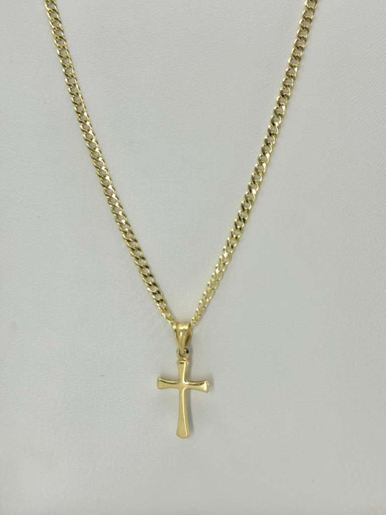 14K Pendant cross