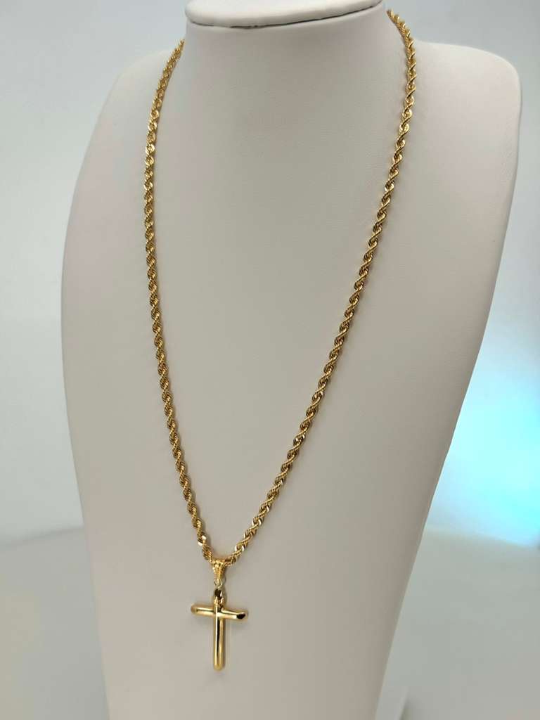 18K Rope Chain 50cm 3.2mm