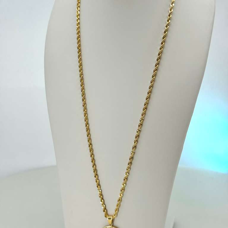 18K Rope Chain 60cm 3.2mm
