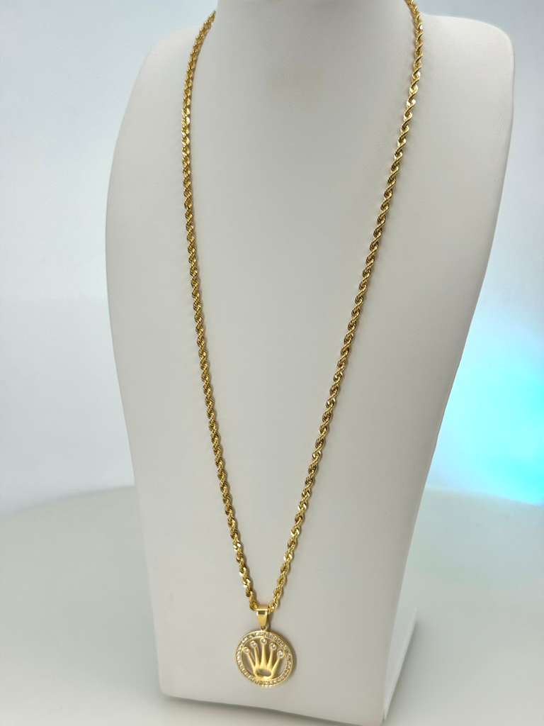 18K Rope Chain 60cm 3.2mm
