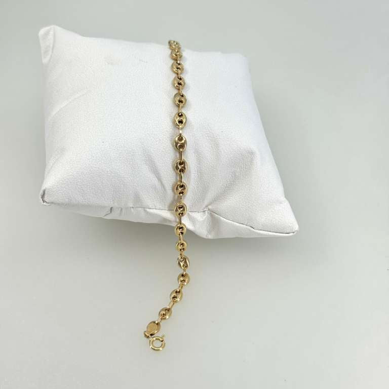 18k gg bracelet 4 mm 20 cm
