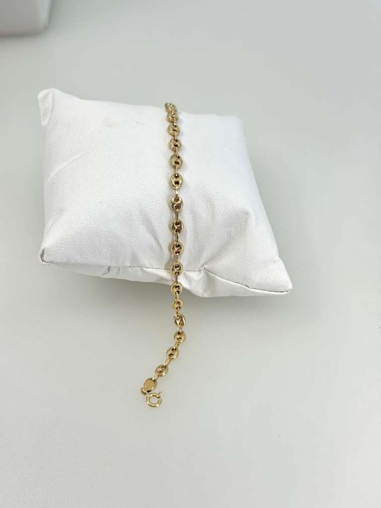 18k gg bracelet 4 mm 20 cm