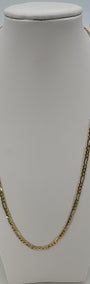 18K Cadena Figaro 60cm 4mm