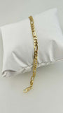 18K Figaro Bracelet 20cm 5mm
