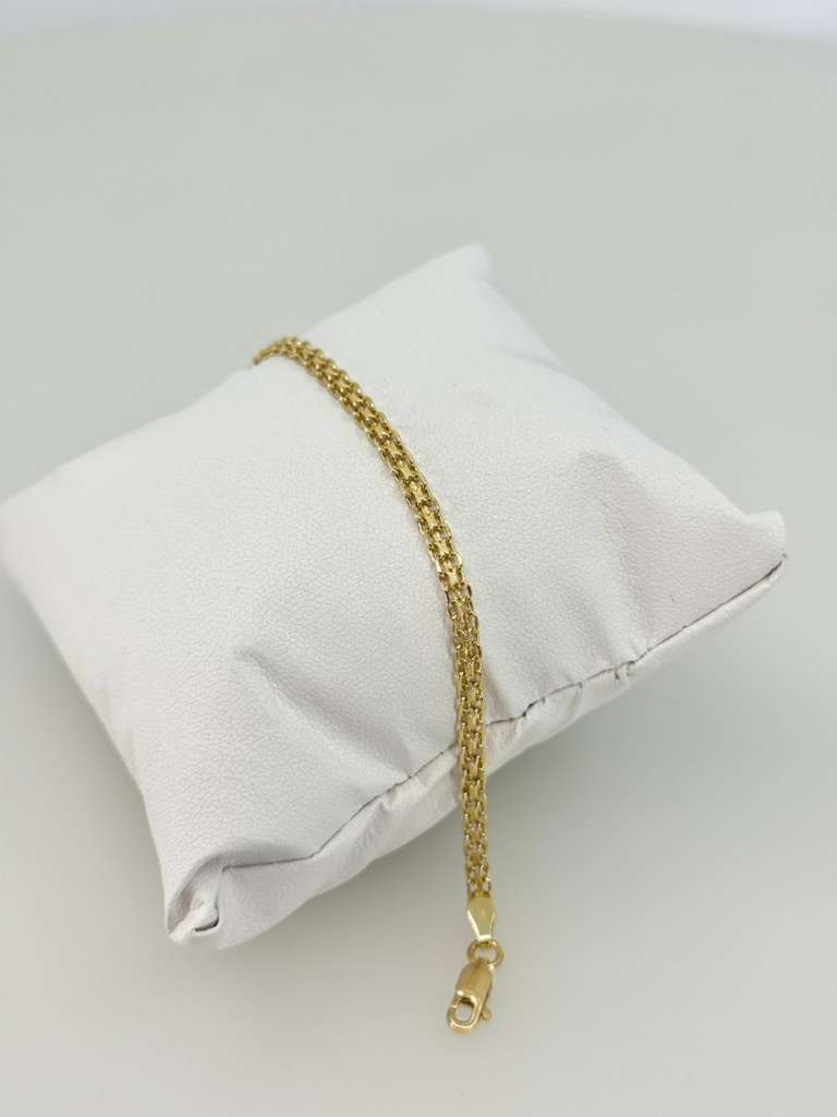 18k Pulso bismark 4 mm 19 cm