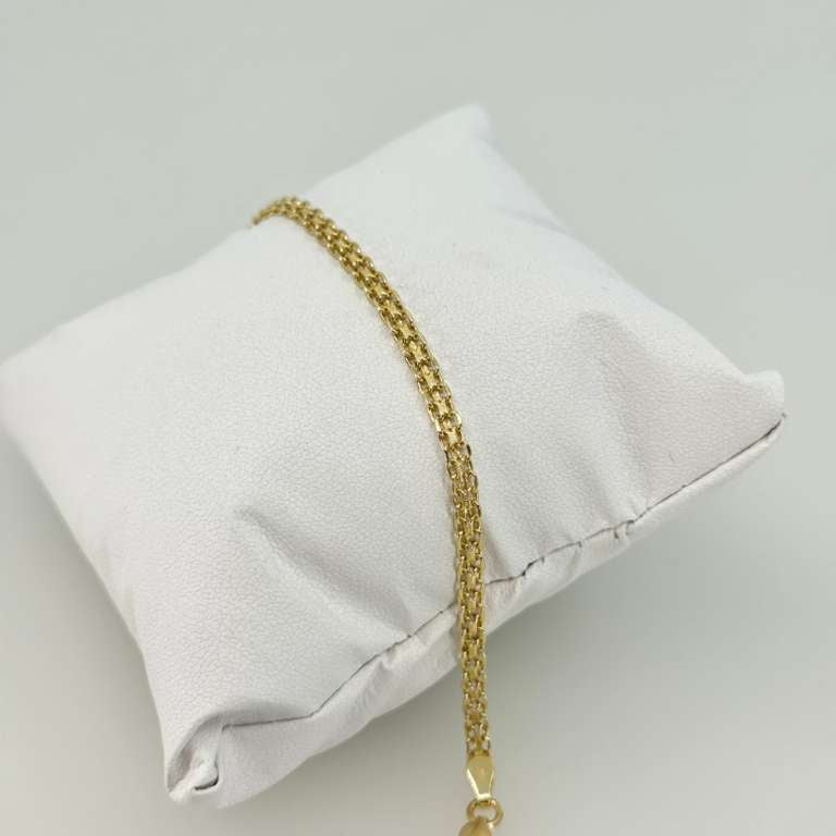18k Pulso bismark 4 mm 19 cm