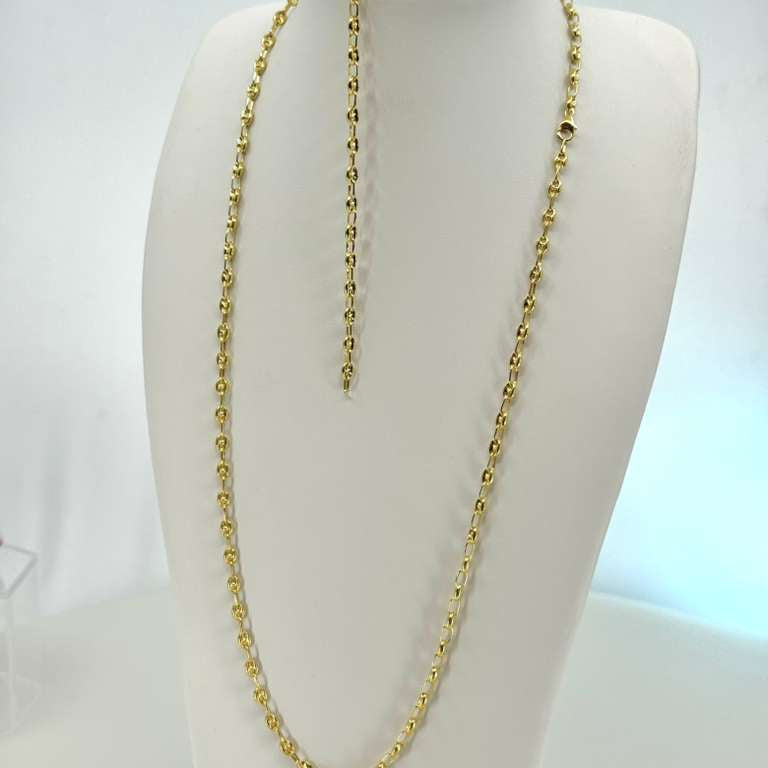 10K GG Chain 60cm 4mm