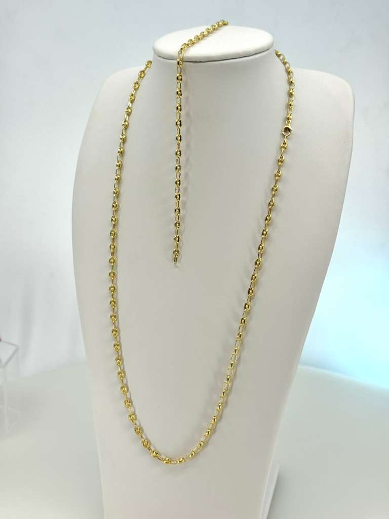 10K GG Chain 60cm 4mm