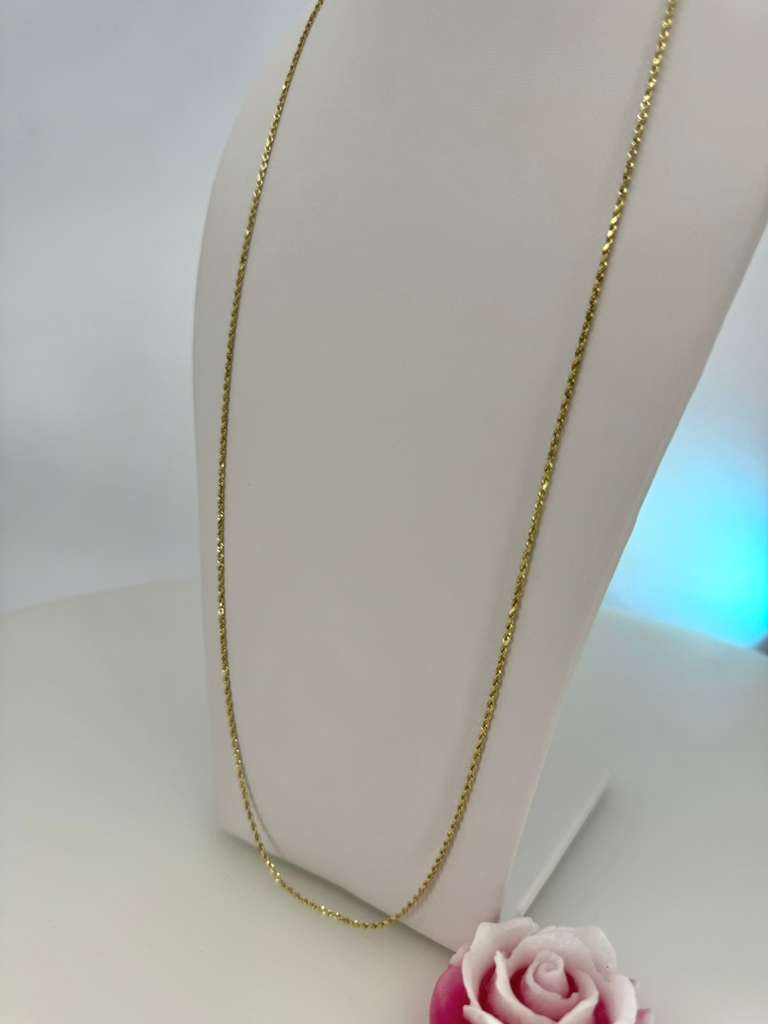 14K Rope Chain 70cm 2mm