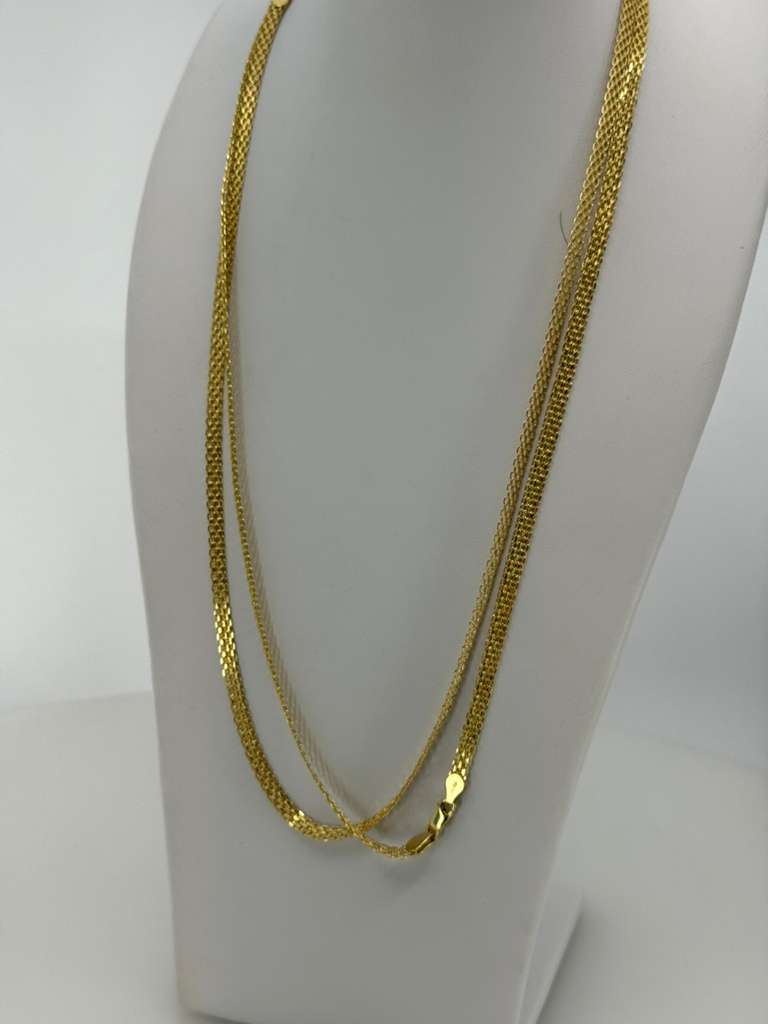 18k bismark Chain 60 cm 5mm