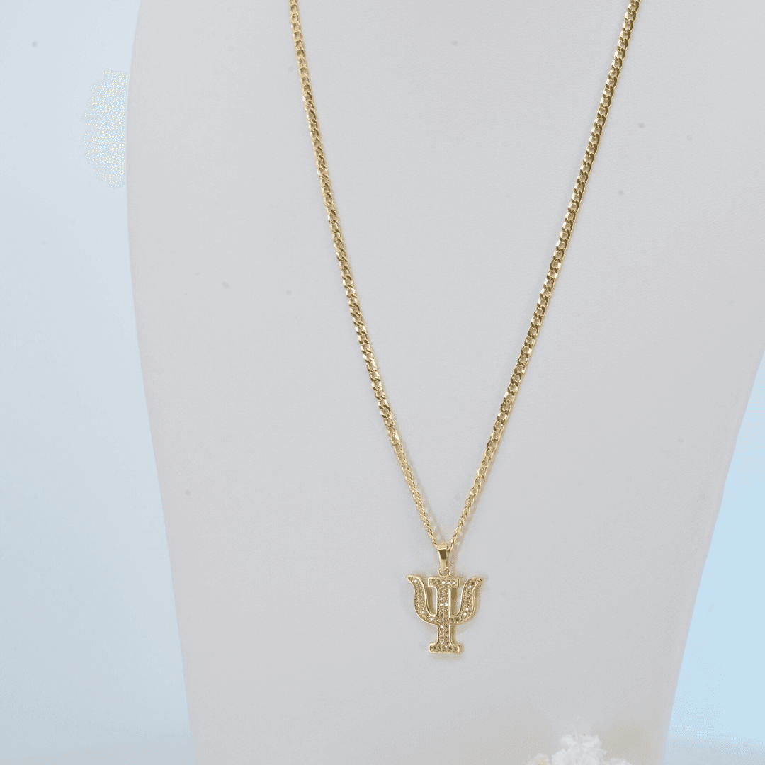 18k cuban link chain 50 cm 2,5 mm