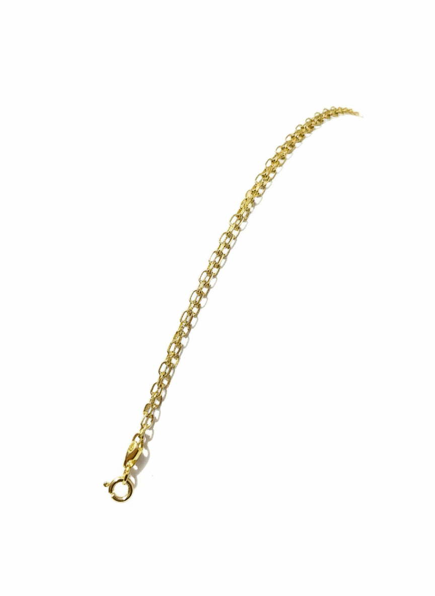 18k Bismark bracelet  17  cm