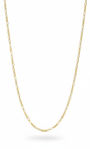 18k Solid Figaro Chain 24'