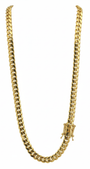 18k Solid Cuban Link 22'