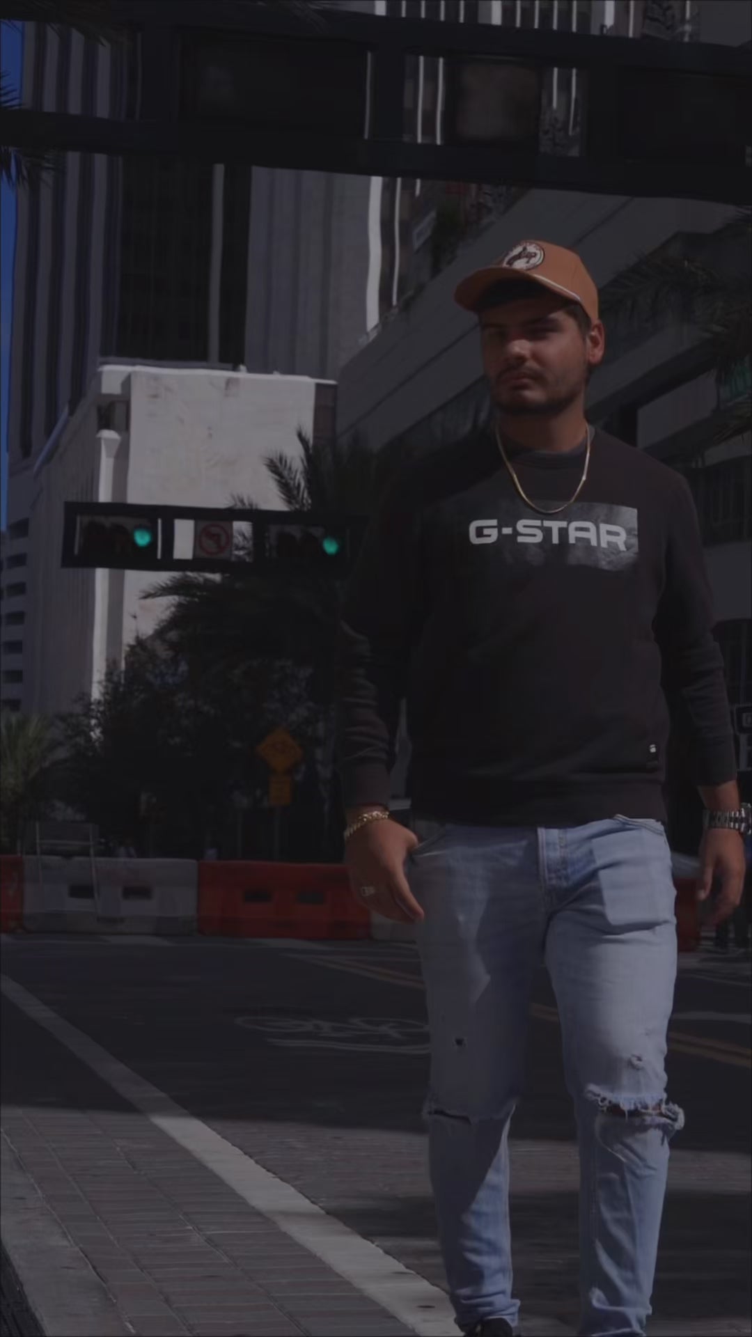 18k solid cuban link gold  50 gr